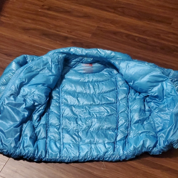 The North Face Summit Series 900 Goose Down Fill Light Blue Jacket - Picture 10 of 16